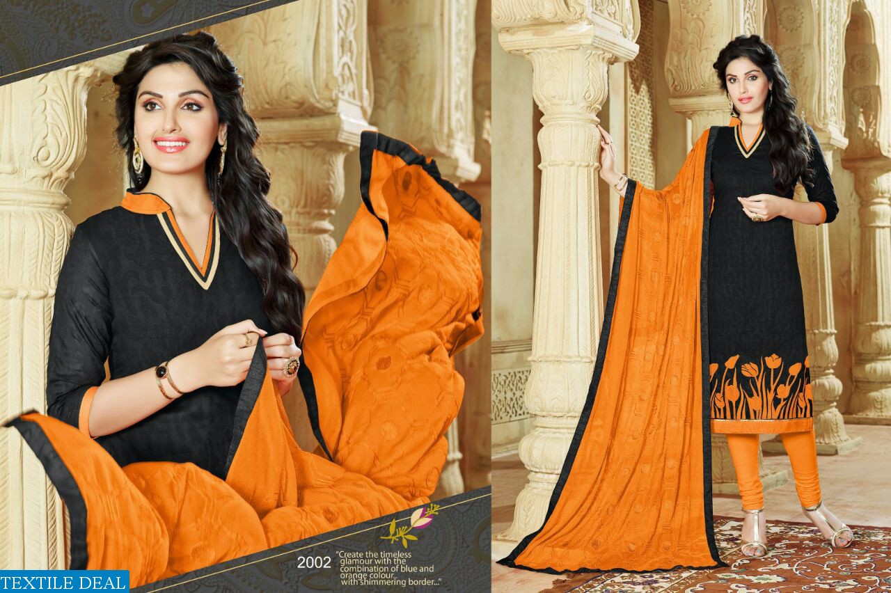 champion vol-2 by shagun Wholesale jacquard Embroidered Dress material